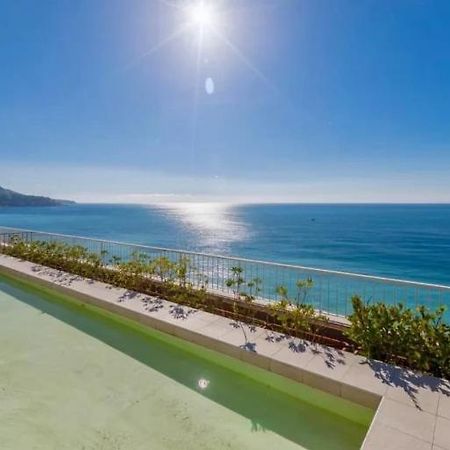 Le Royal, Spacious Seaside Apartment Rooftop And Pool Niza Exterior foto